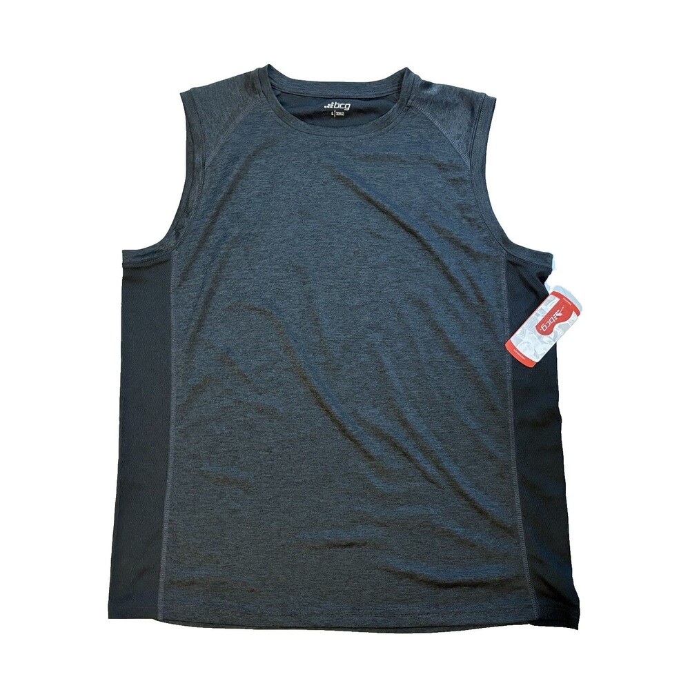 Men’s Size Large BCG Black Athletic Ventilation Tank Top